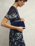 Hobbs suede wristlet pouch, UK version