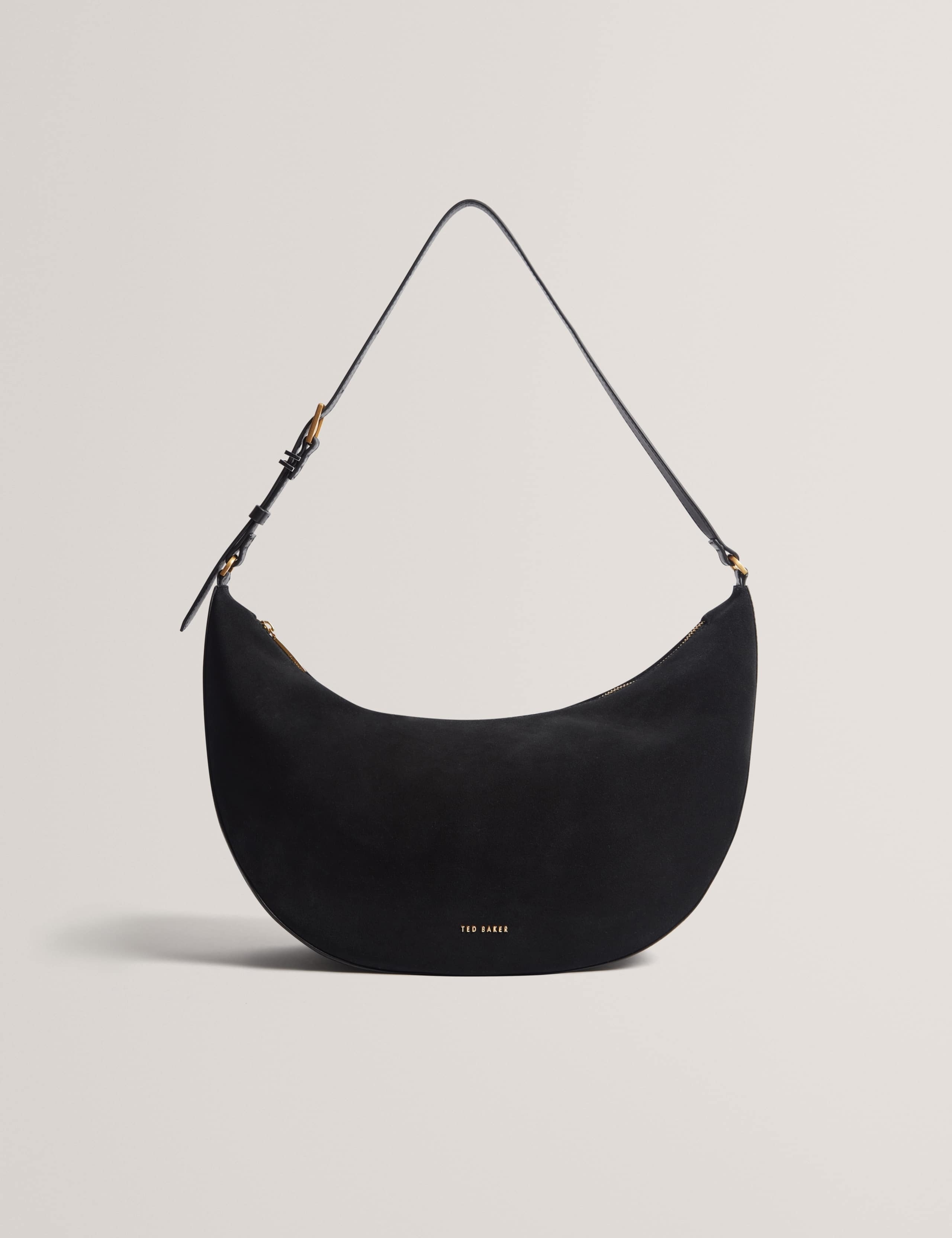 Ted Baker suede hobo shoulder bag, imported from the UK