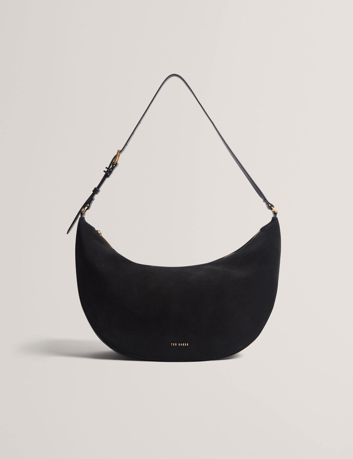 Ted Baker suede hobo shoulder bag, imported from the UK