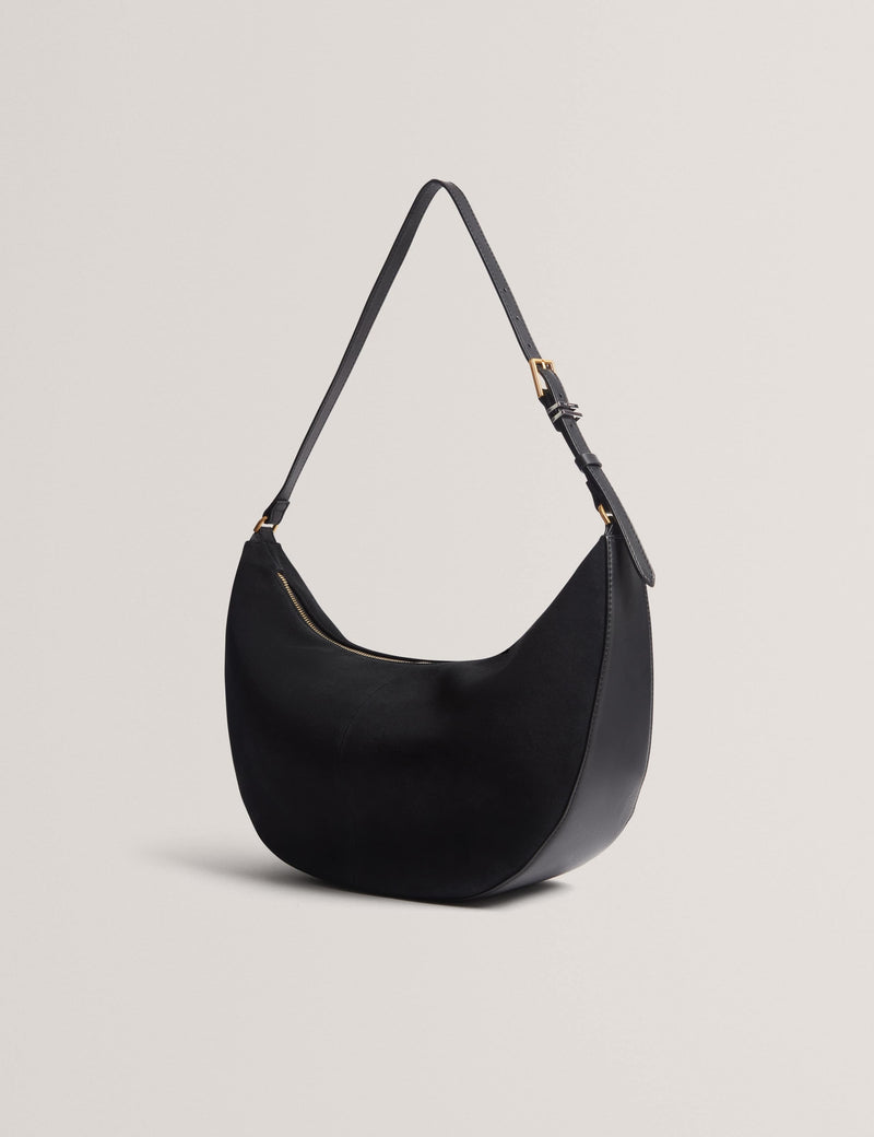 Ted Baker suede hobo shoulder bag, imported from the UK