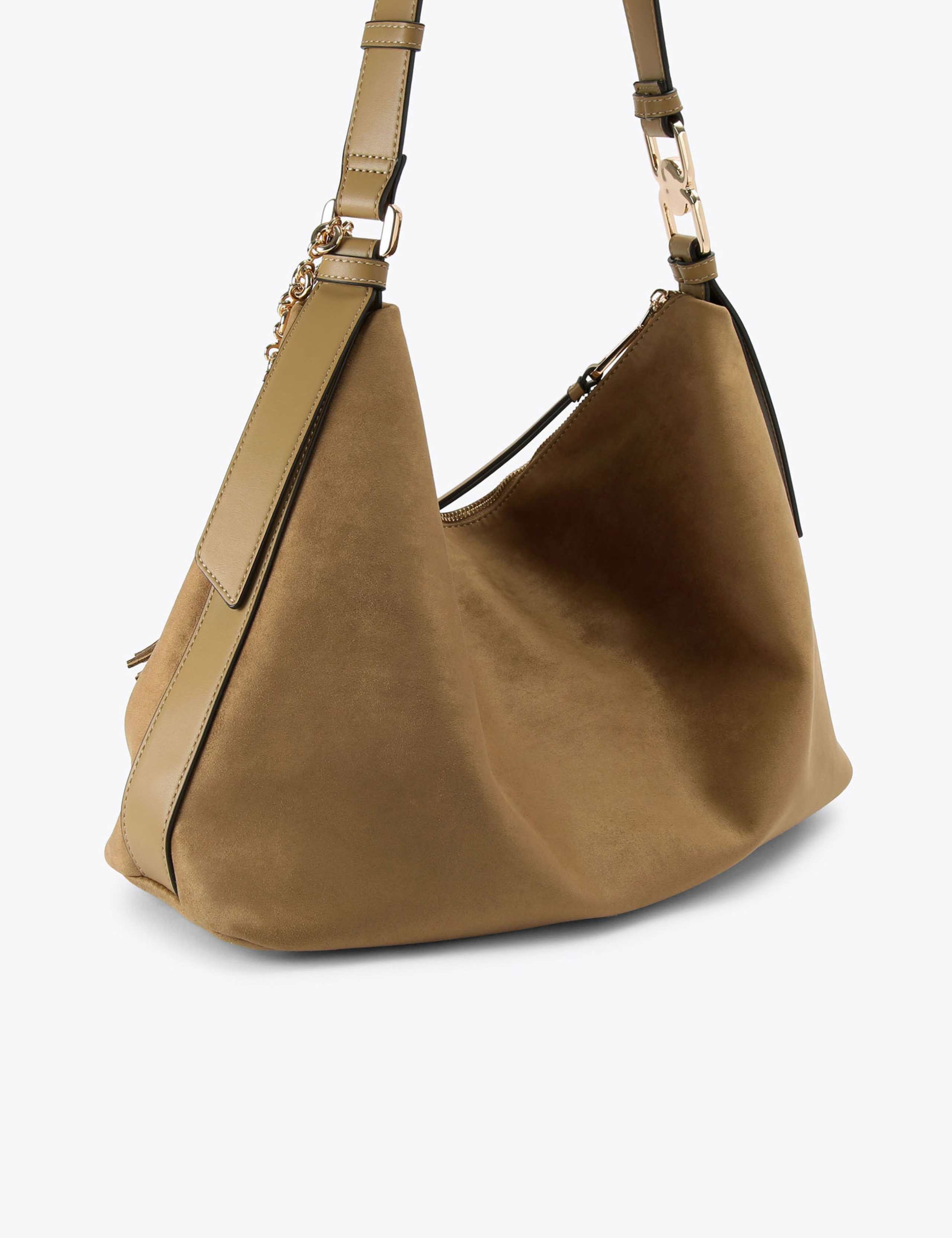Carvela Gina Hobo shoulder bag suedette, imported from the UK