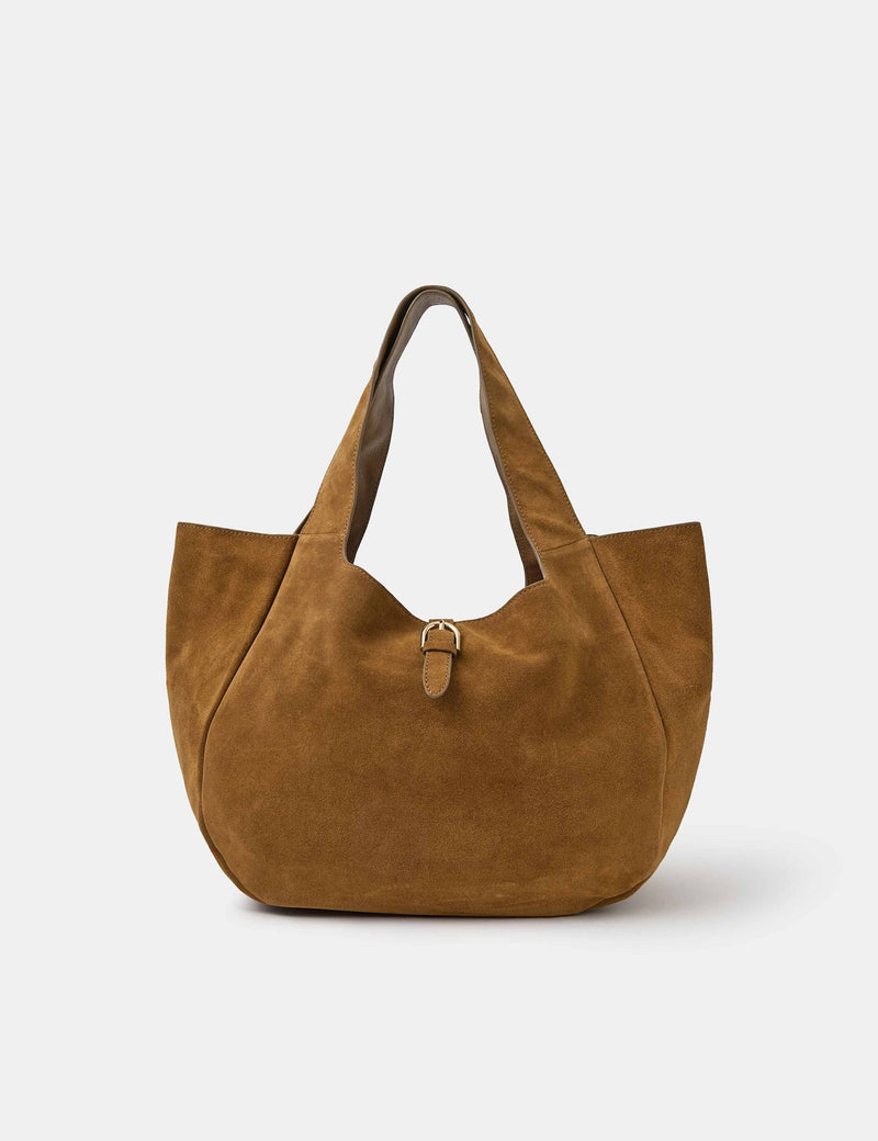 Accessorize suede shoulder bag, imported from the UK