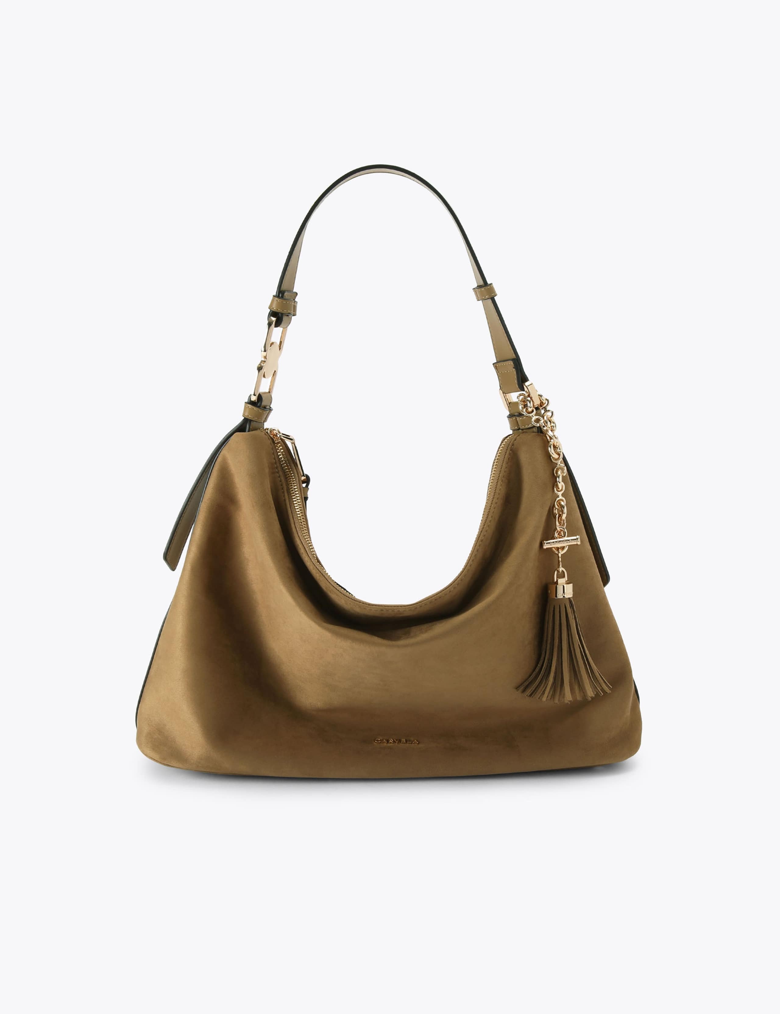 Carvela Gina Hobo shoulder bag suedette, imported from the UK