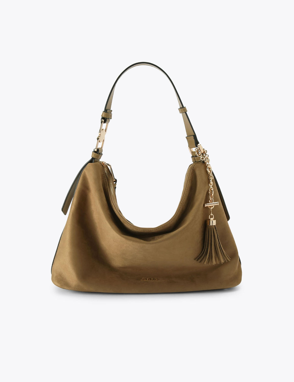Carvela Gina Hobo shoulder bag suedette, imported from the UK