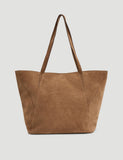 Hush suede tote bag (British brand)