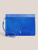 Hobbs suede wristlet clutch bag, UK version