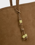 Katie Loxton suedette shoulder tote bag, imported from the UK