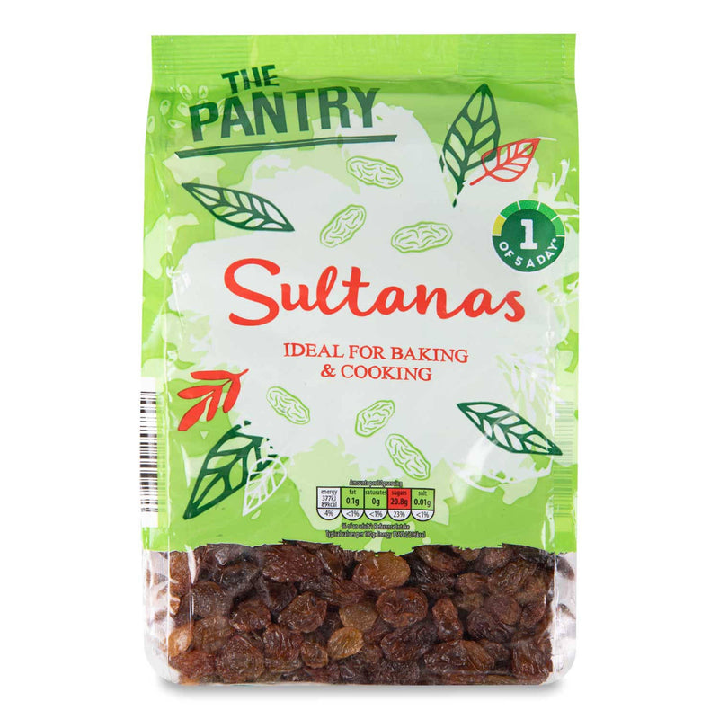The Pantry sultanas with sunflower oil, UK version