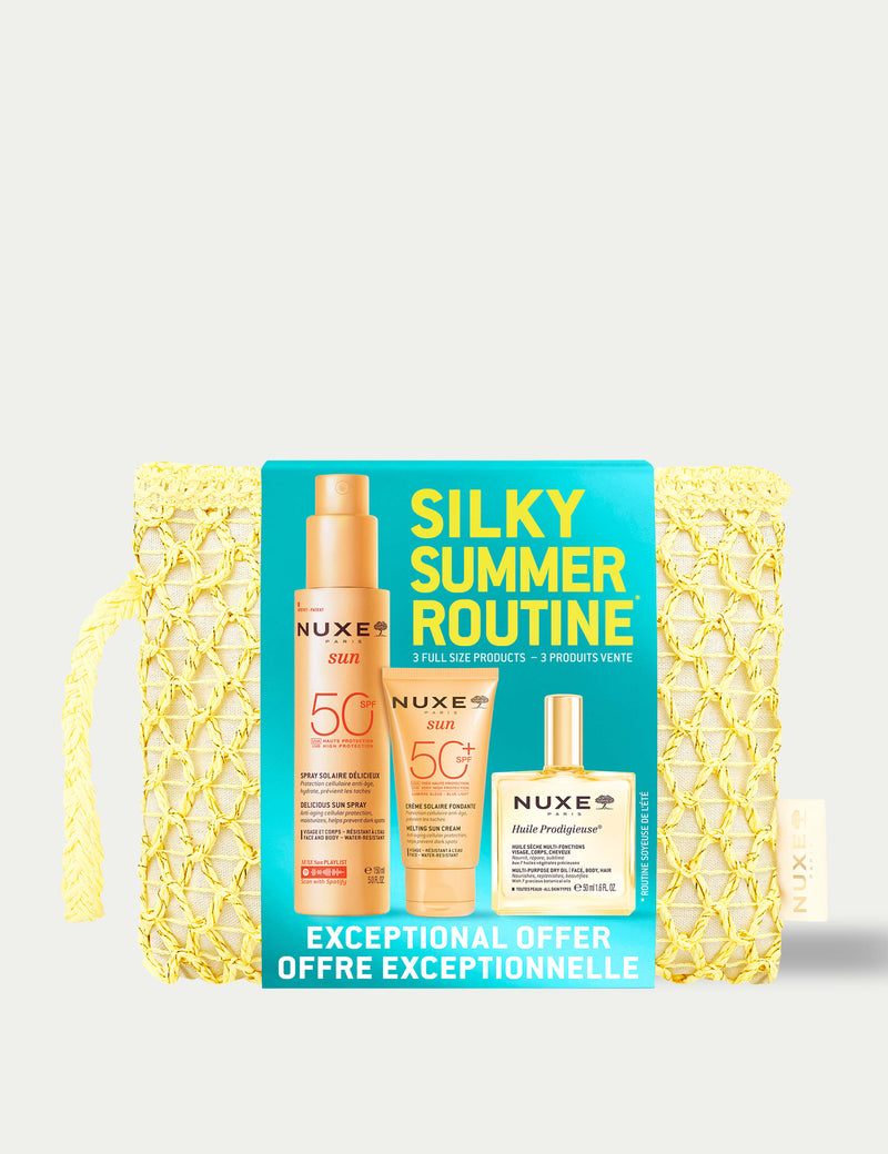 NUXE Summer Essentials Set SPF50 sun protection gift set (British brand)