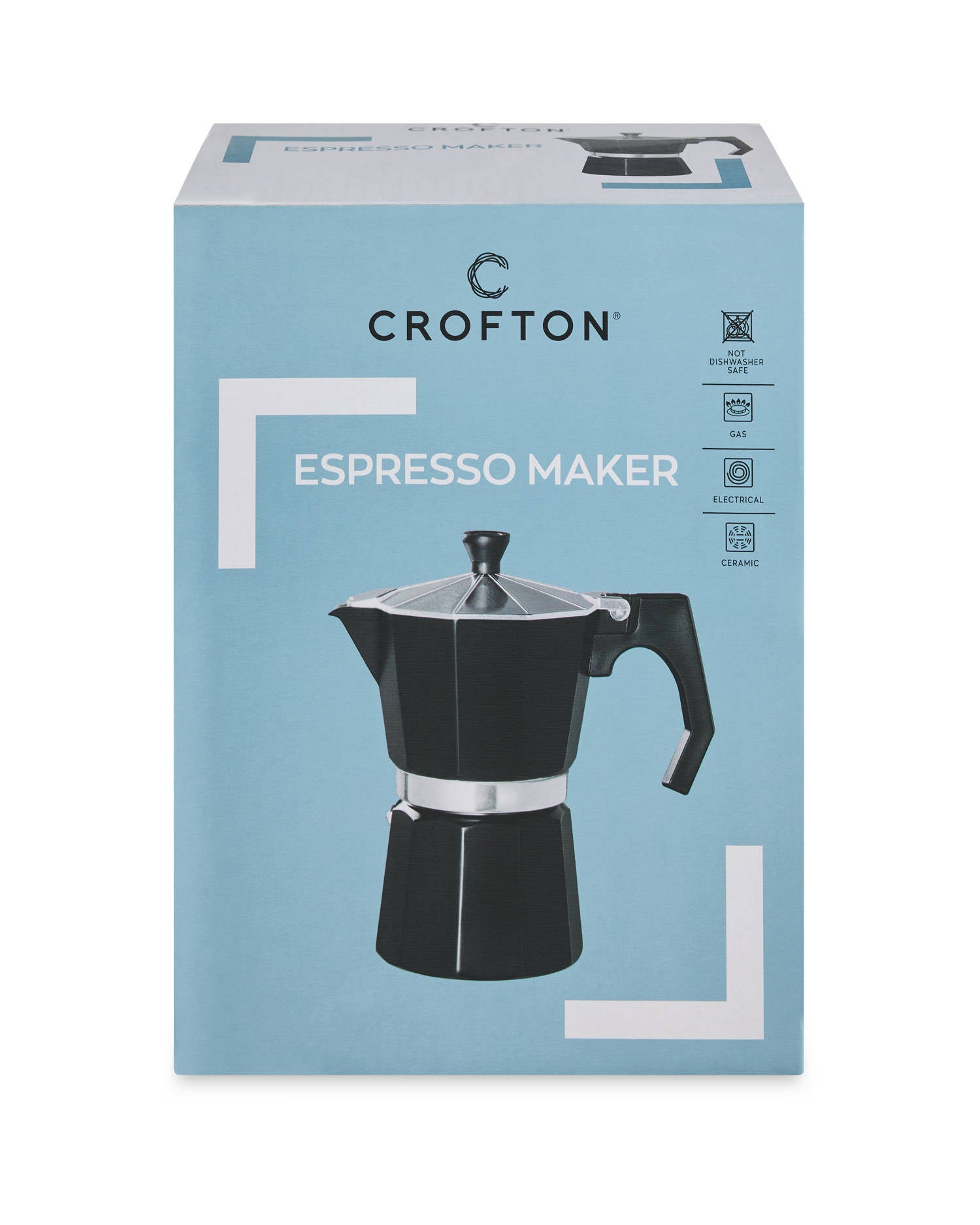 Summer coffee maker assortment 1L espresso, French press, cold brew, UK version