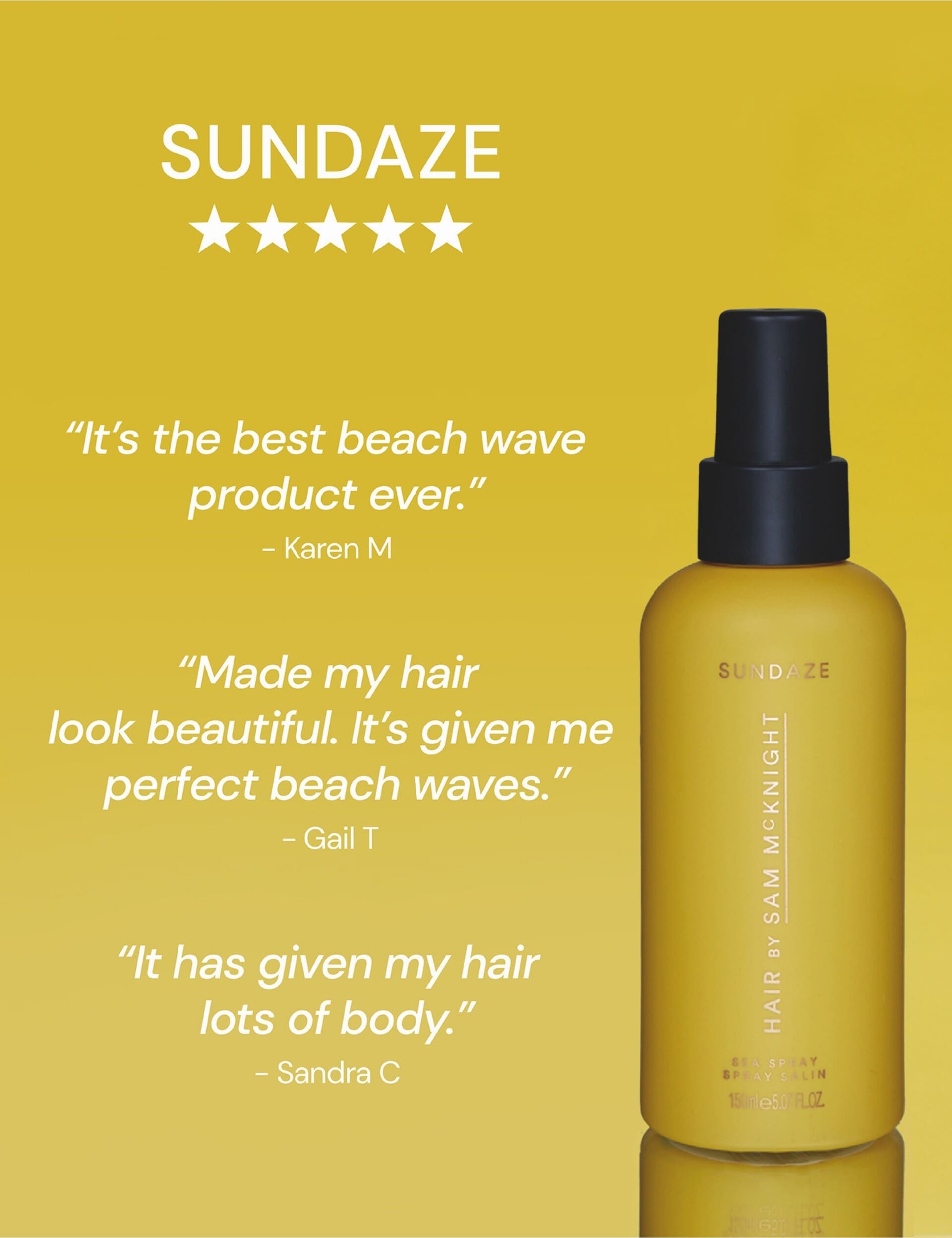Sam McKnight Sundaze Sea Spray 50ml (British brand)