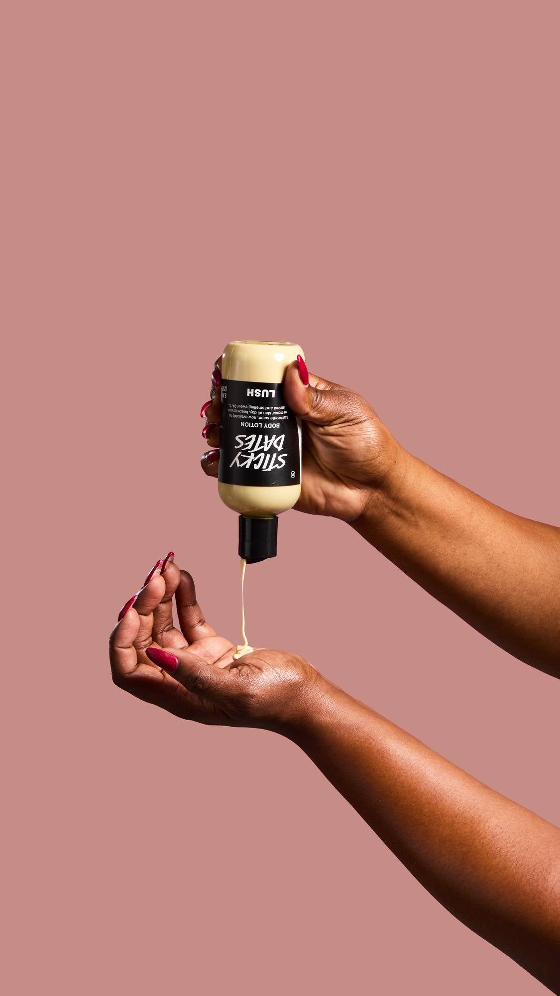 Lush Sticky Dates body lotion (British brand)