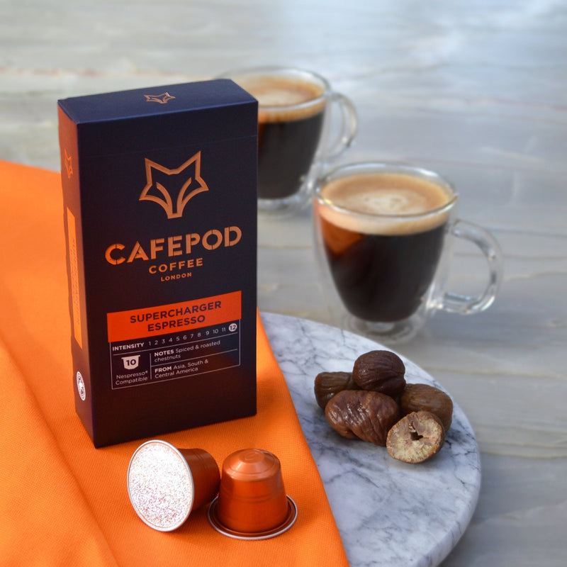 Supercharger Espresso Coffee Beans (British brand)