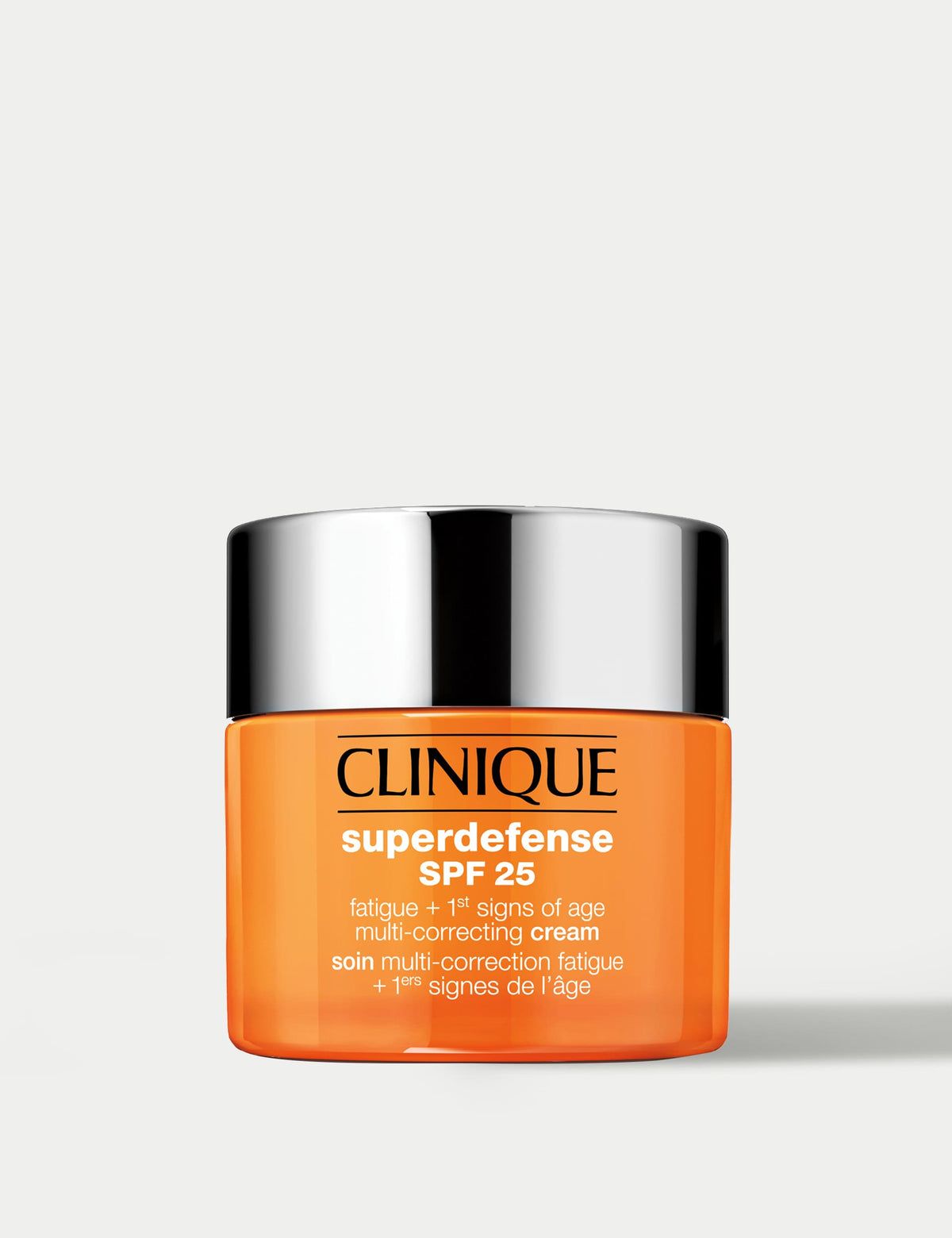 Clinique Superdefense SPF 25 multi-correcting cream for very dry to dry combination skin 50ml (British brand)