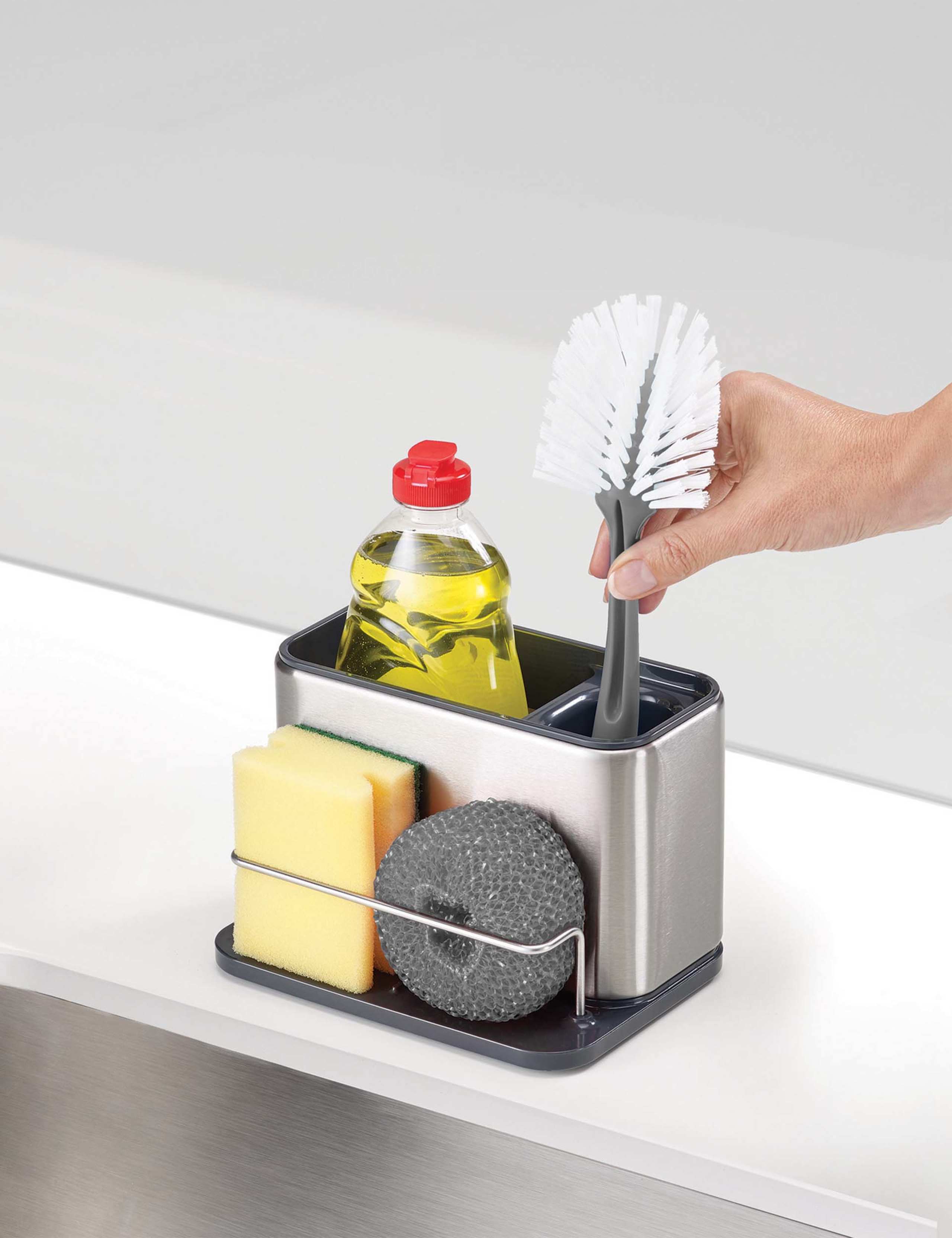 Joseph Joseph Surface Large Stainless-Steel Sink Tidy (British brand)