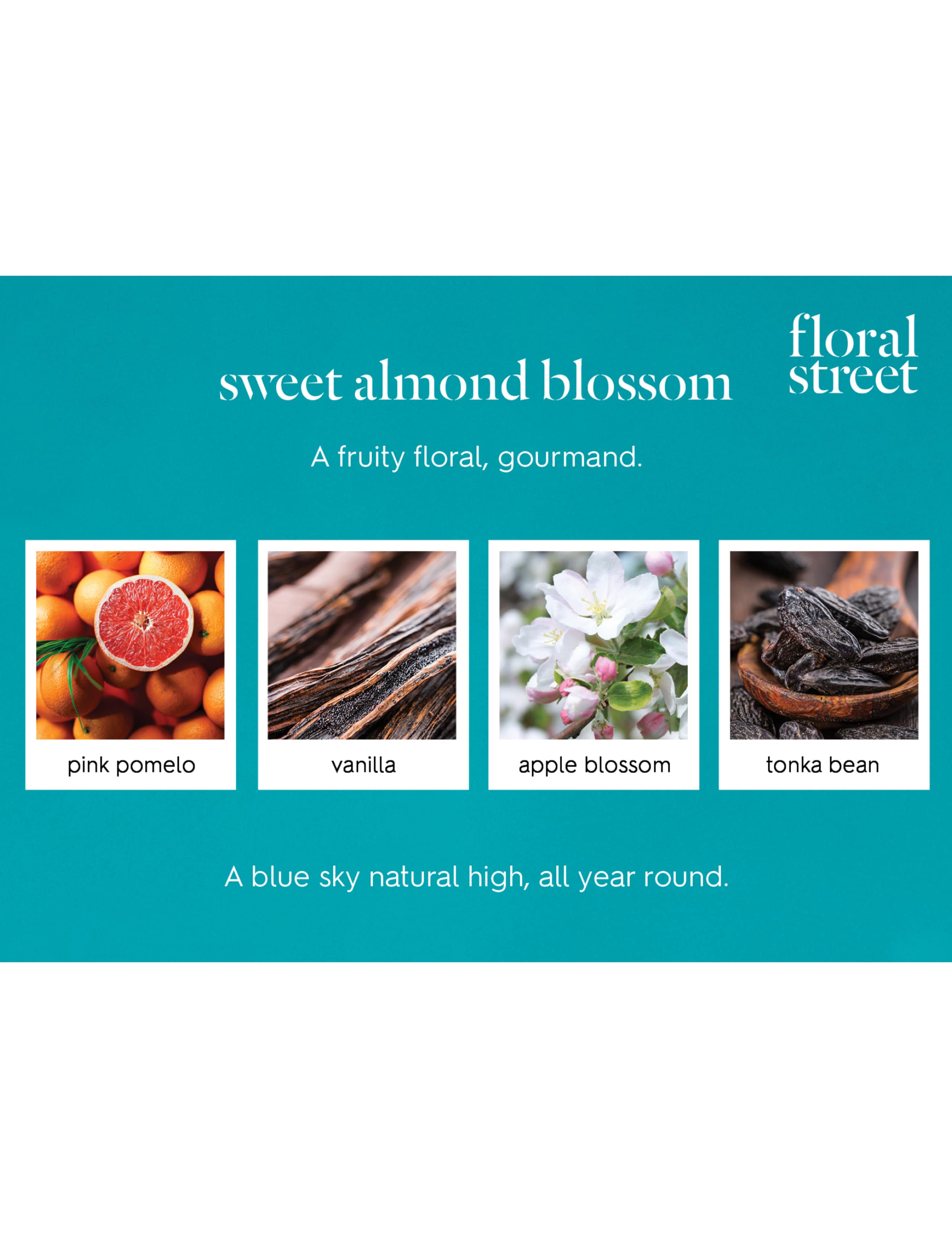 Floral Street Sweet Almond Blossom Eau de Parfum 10ml (British brand)