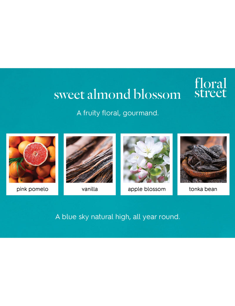 Floral Street Sweet Almond Blossom Eau de Parfum 10ml (British brand)