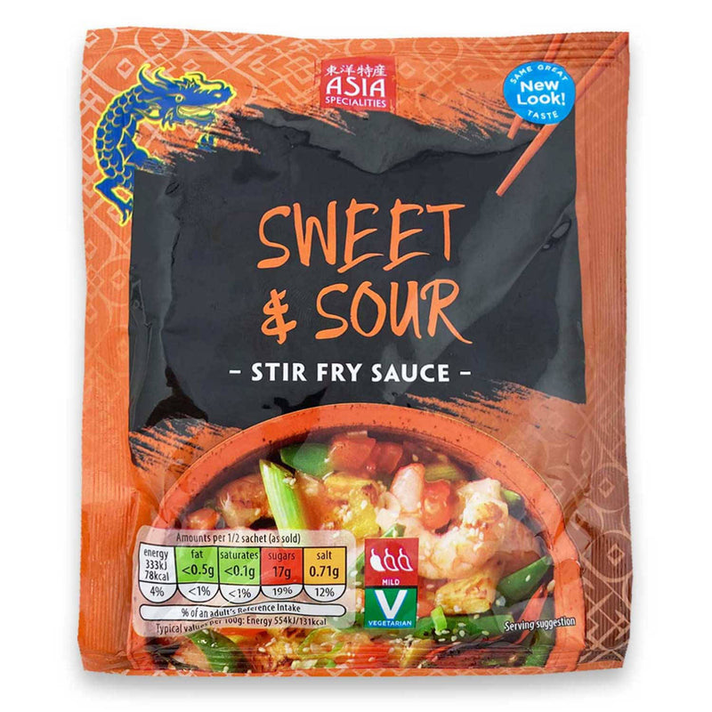 Sweet and Sour Stir Fry Sauce (British brand)