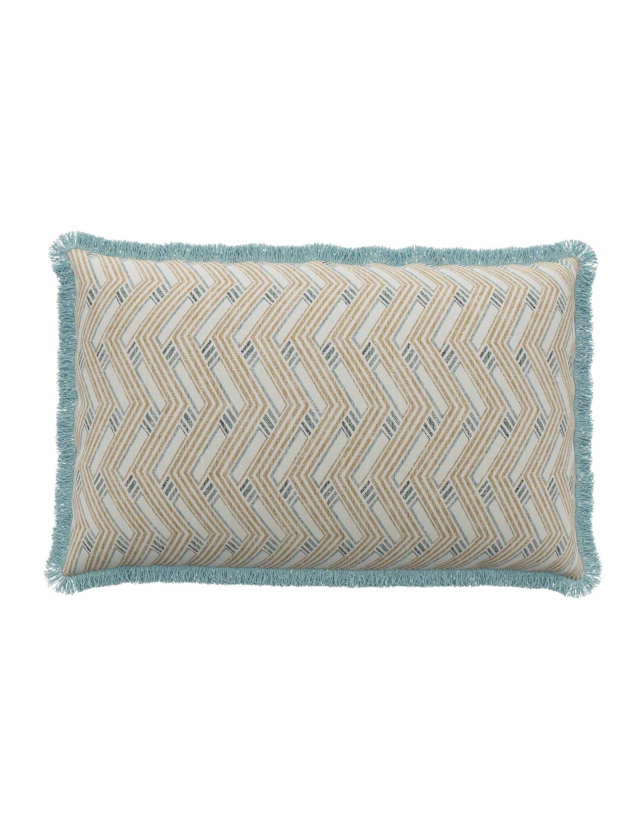Bedeck of Belfast Sybil Herringbone square cushion 40x60 cm, UK version