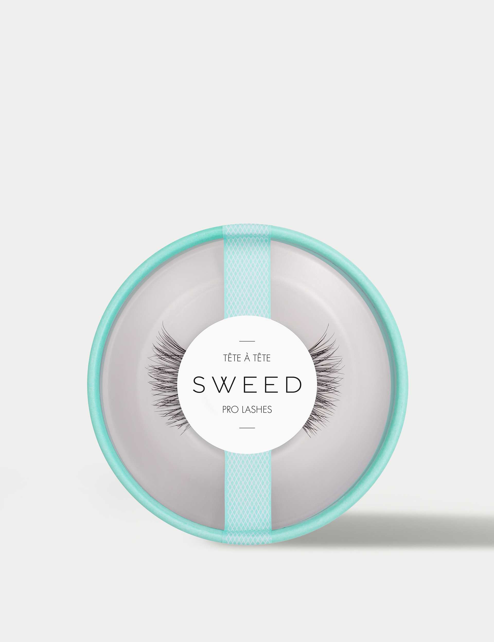 Sweed Tête à Tête Pro Lashes black half-lash false eyelashes (British brand)