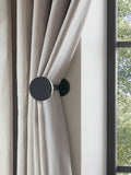 Next black stud curtain holdbacks 6cm set of two (British brand)