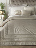 Laurence Llewelyn-Bowen oyster chic velvet bedspread 150x200cm, imported from the UK