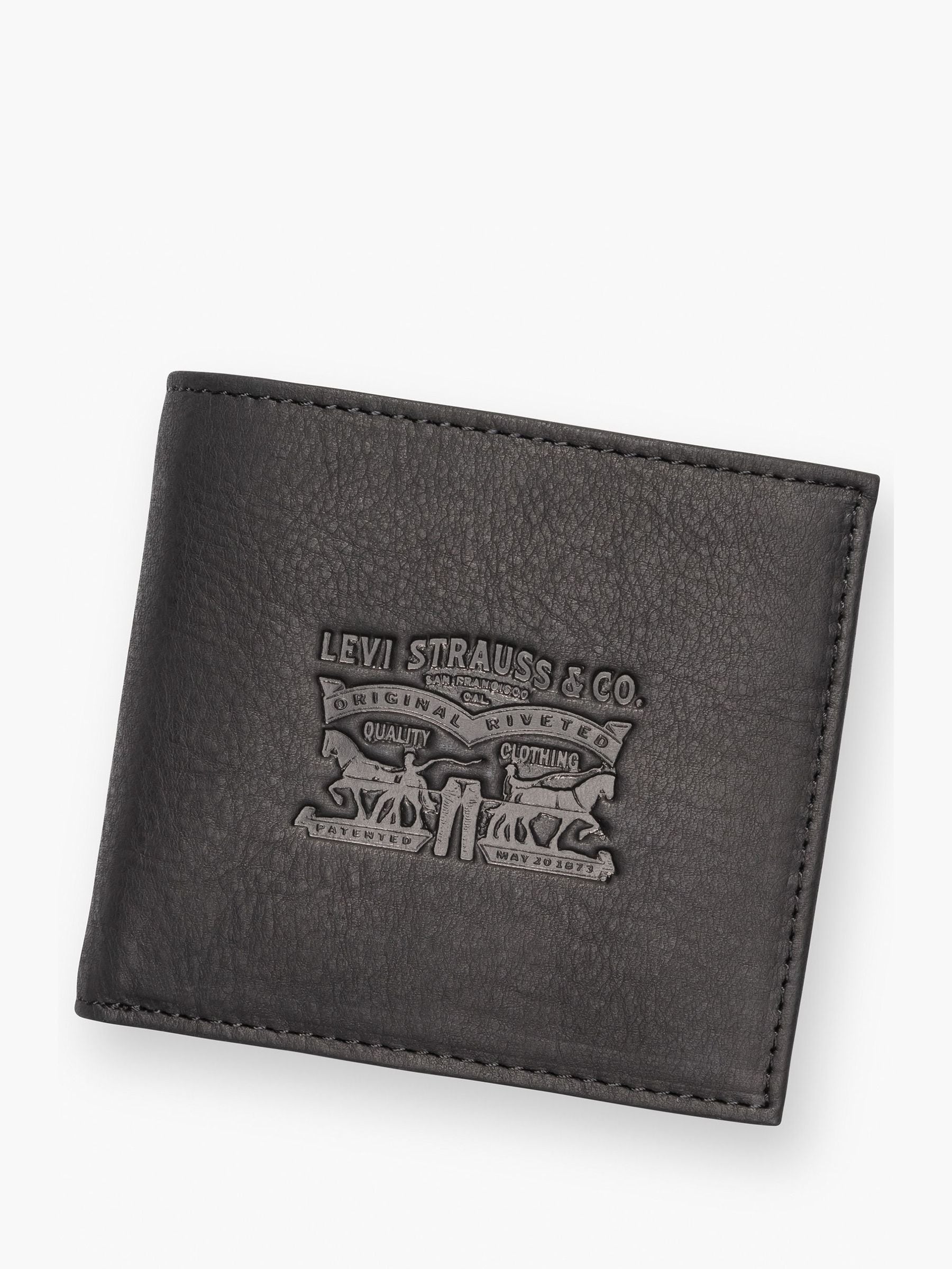 محفظة بطاقات سوداء من Levi's - منتج بريطاني