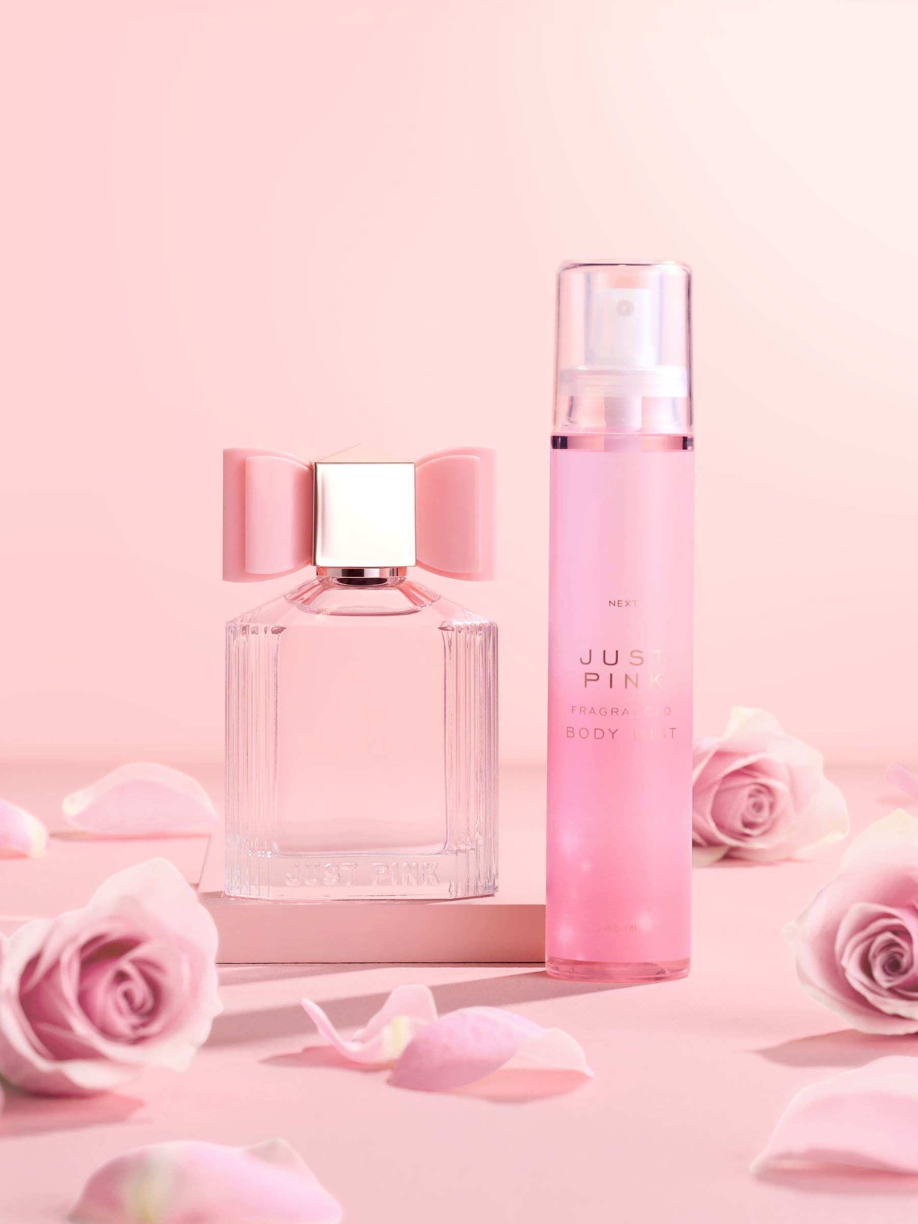 Just Pink perfume and body mist gift set 100ml & 145ml, UK version