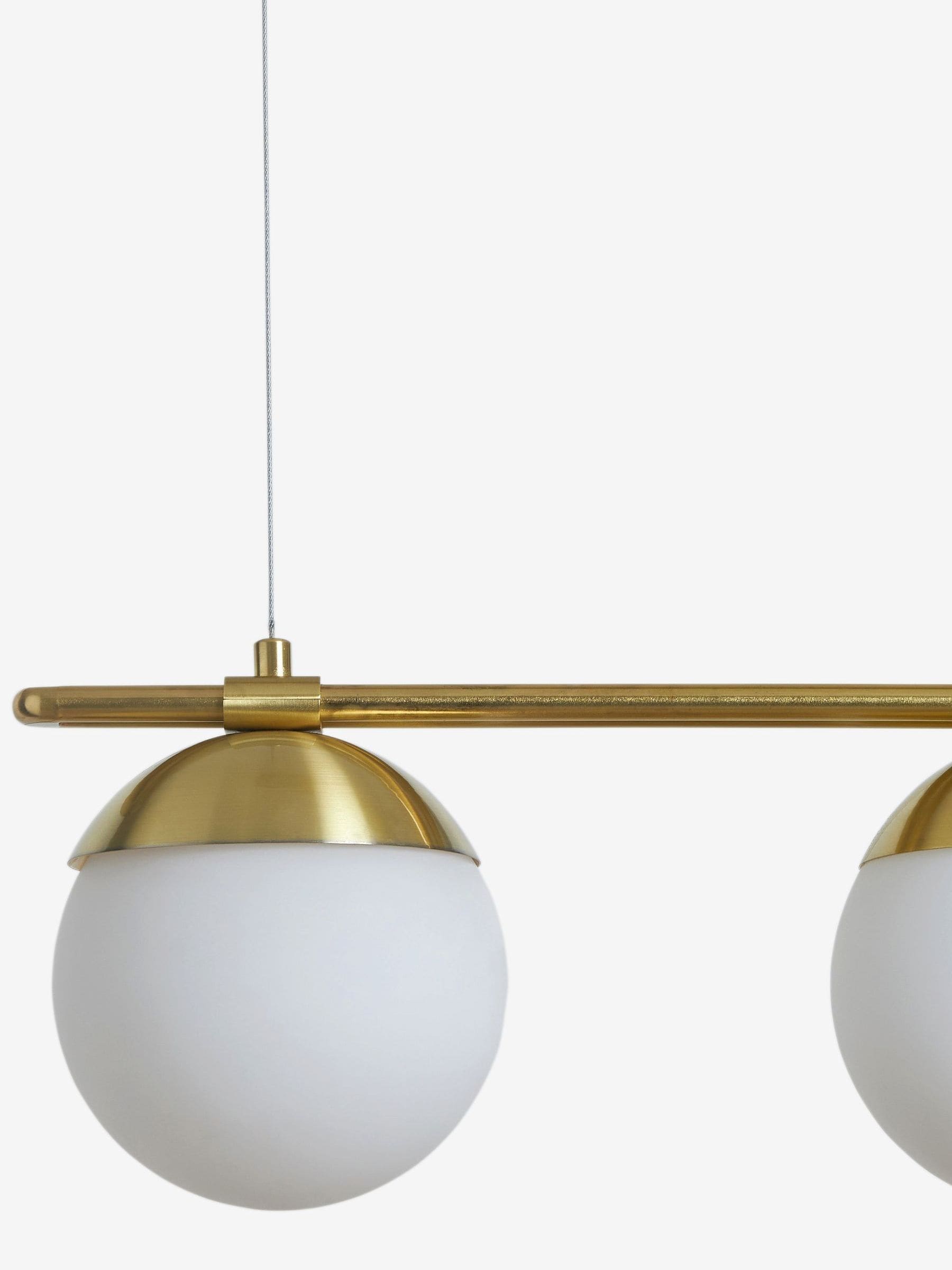 Wright white spare part for linear bar pendant lights 14cm - British product