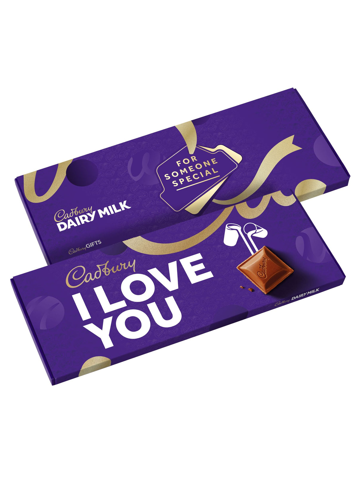 Cadbury I Love You Dairy Milk chocolate bar 850g - British product