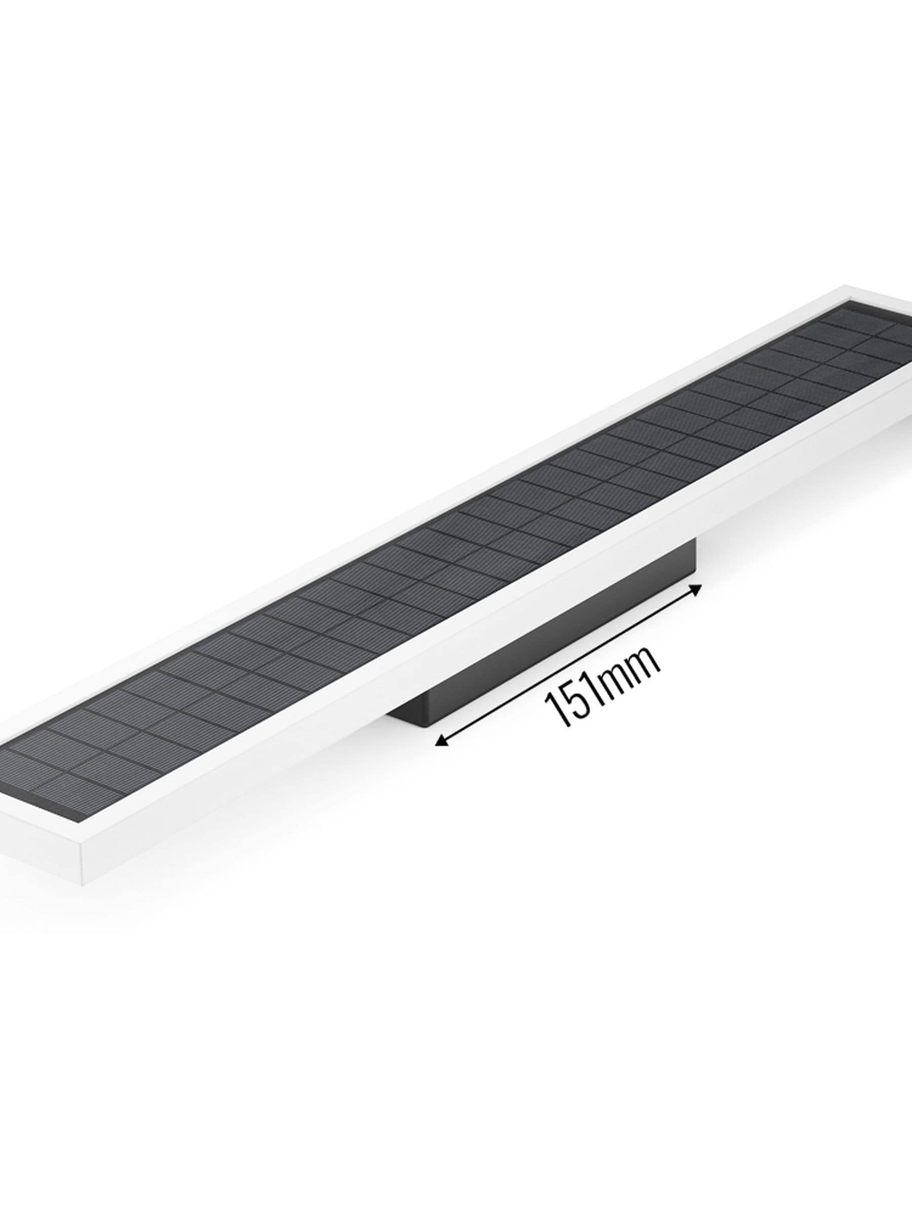 Solar Centre Clear Halo solar wall light 50cm - British product