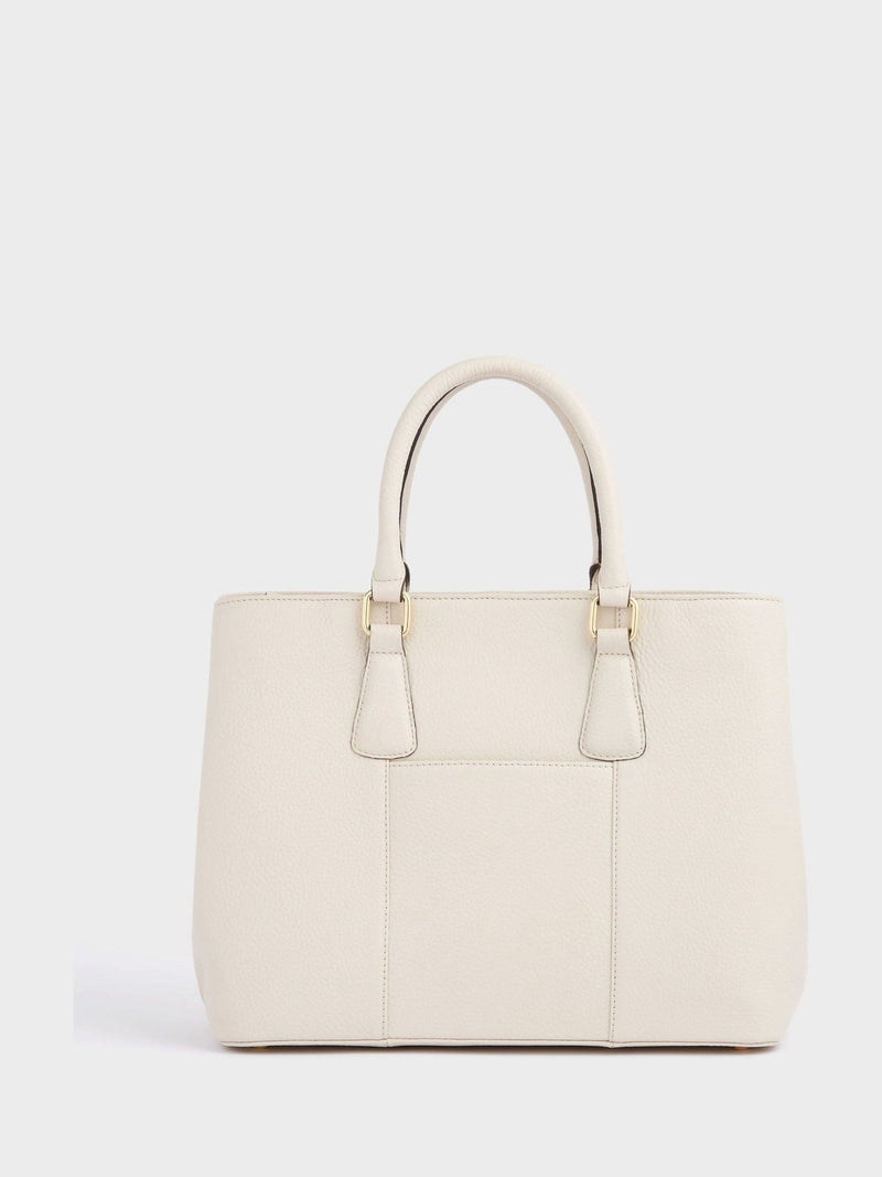 Osprey London Dove Grey The Adaline Leather Work Bag