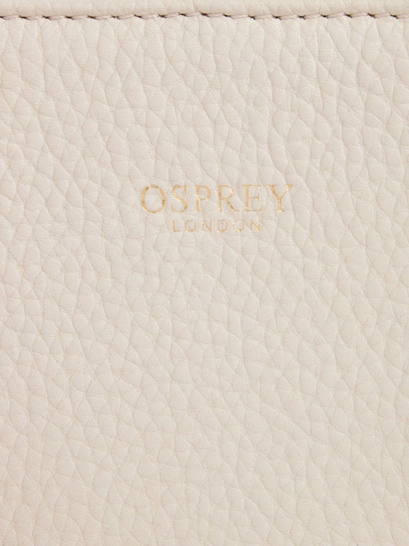 Osprey London Dove Grey The Adaline Leather Work Bag