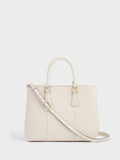 Osprey London Dove Grey The Adaline Leather Work Bag