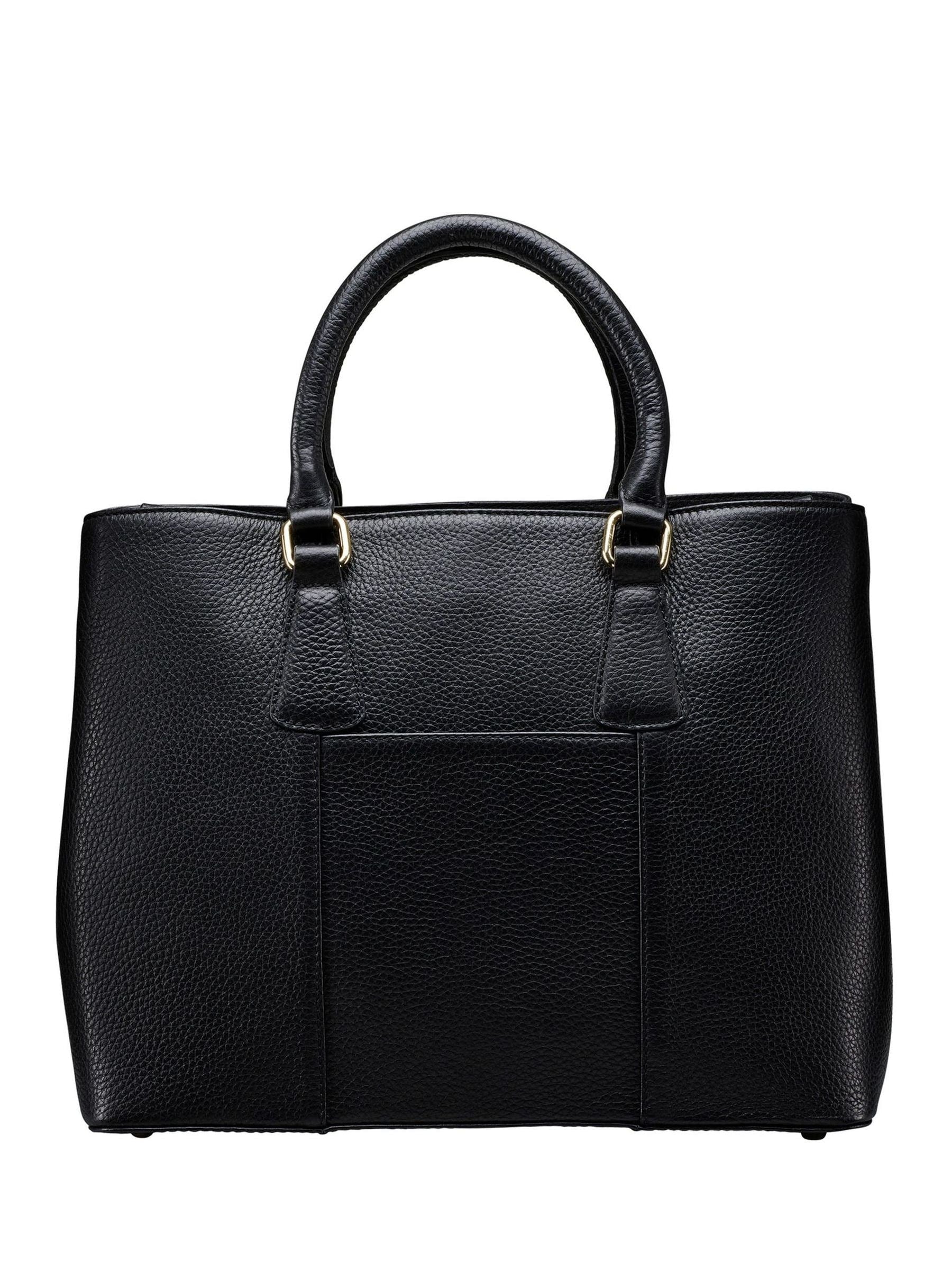 Osprey London Black The Adaline Leather Work Bag