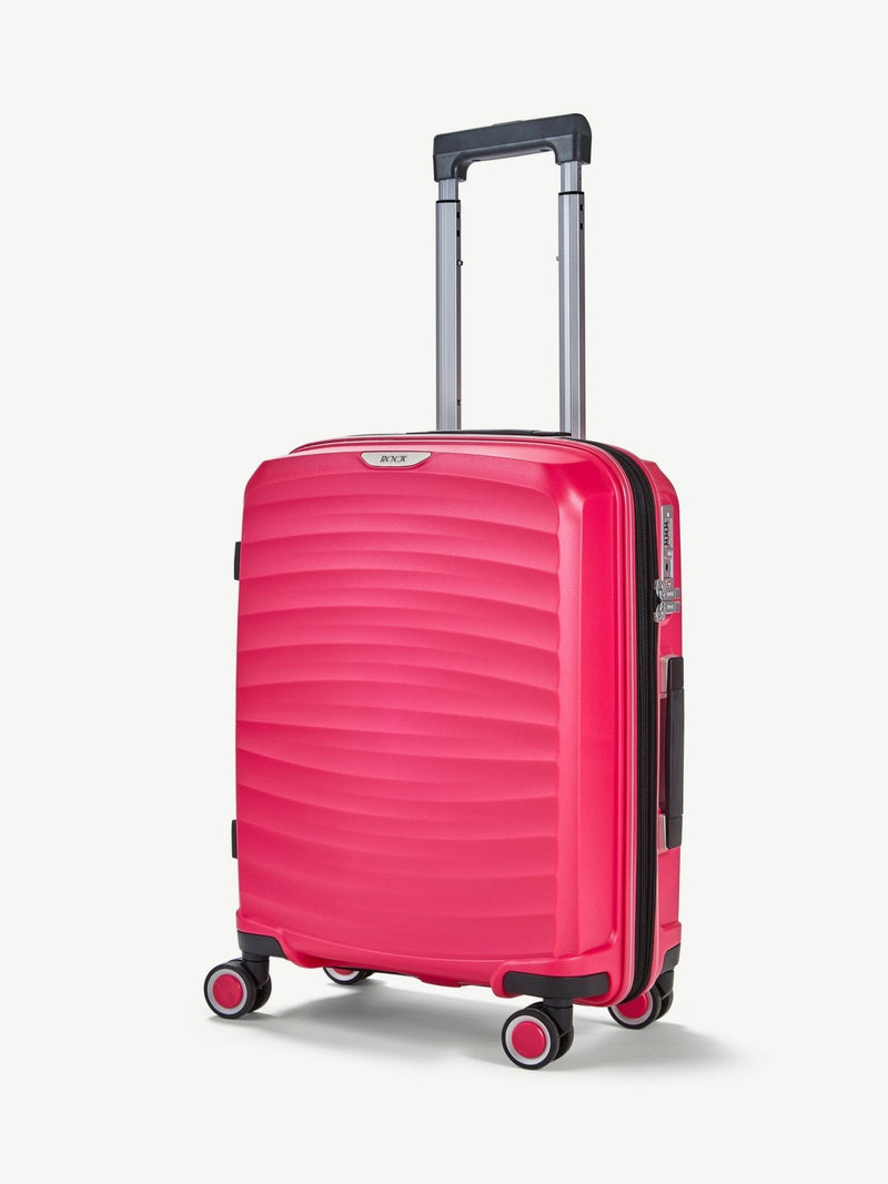 Rock Pink Sunwave Cabin Suitcase - British product