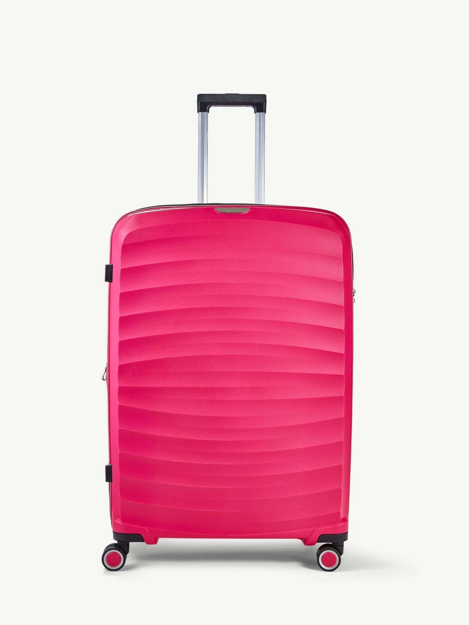 Rock Luggage Blue Sunwave Large Suitcase