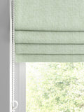 Laura Ashley sage green Easton roman blind, UK version