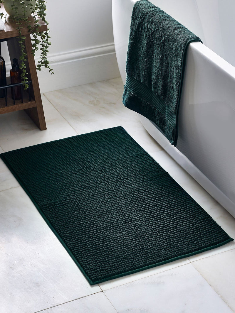 Sage Green Bobble Bath Mat