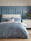 Laura Ashley Blue Dark Seaspray Pussy Willow duvet cover set, UK version