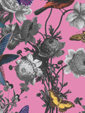 Graham & Brown Pink Jardin wallpaper sample, UK version