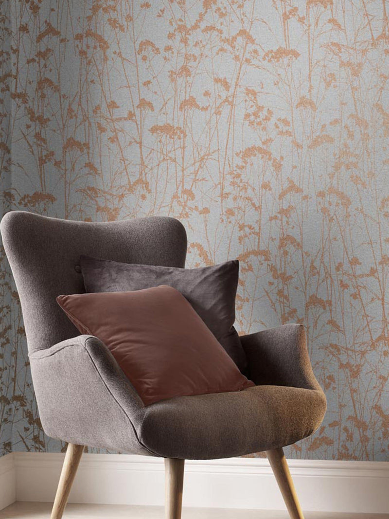 Graham & Brown Summer Yellow Grace Wallpaper