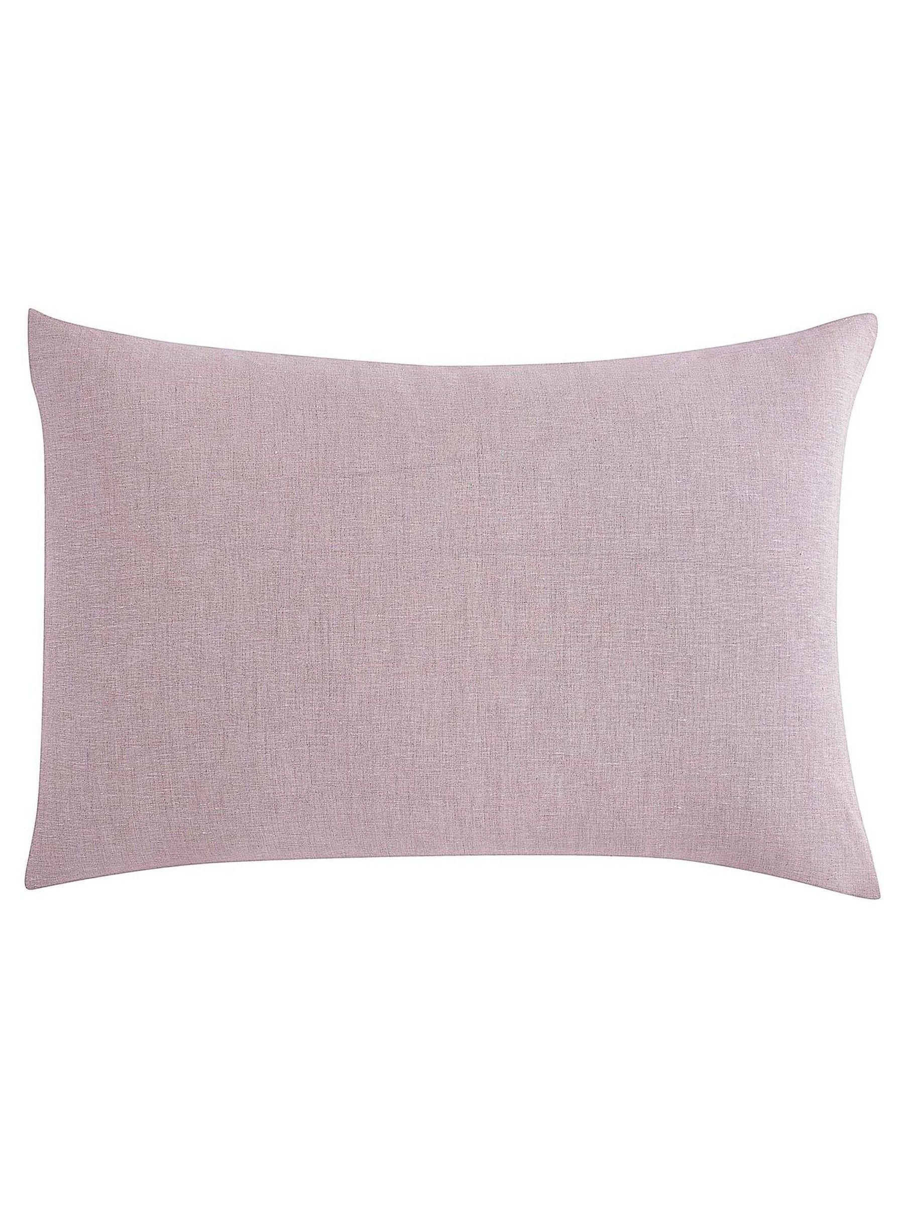 Lazy Linen Set of 2 Blue Washed 100% Linen Pillowcases