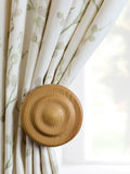 Laura Ashley White Haywood Curtain Holdbacks 10cm