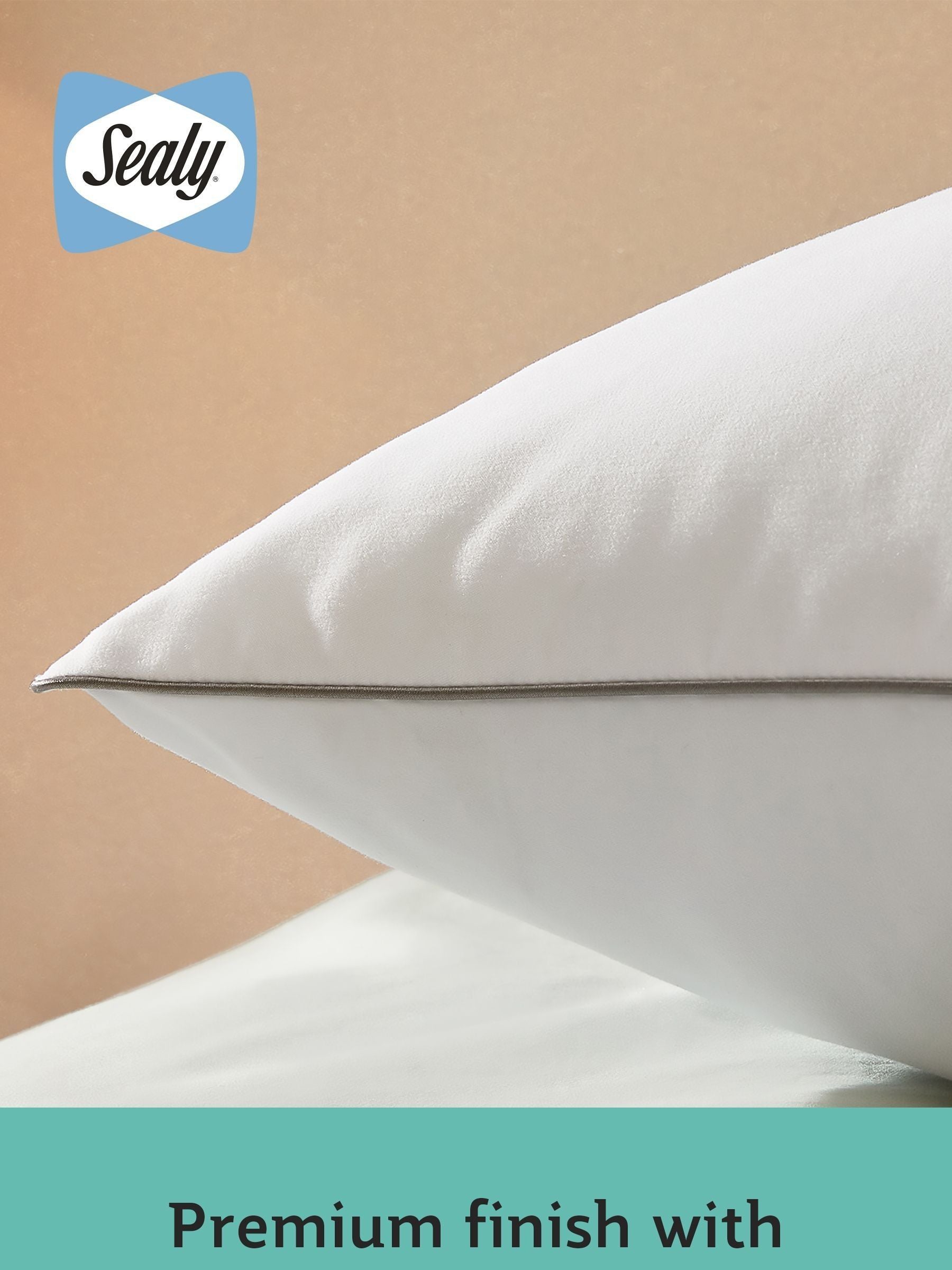 Sealy anti allergy pillows 2 pack (British brand)