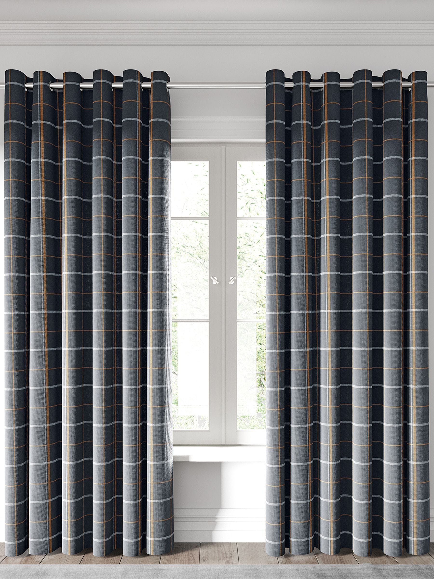 Helena Springfield Grey Harper curtain 168x137cm - British product