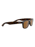 Ray-Ban New Wayfarer Classic sunglasses Havana Brown, imported from the UK