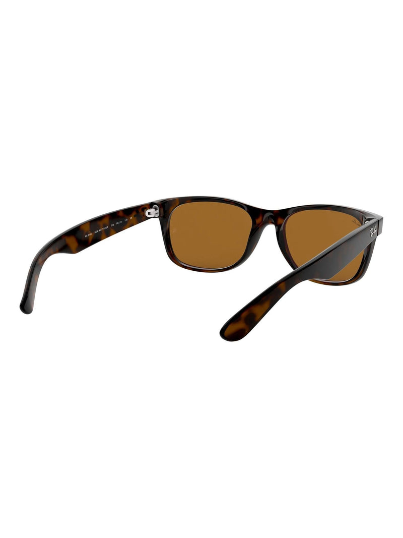 Ray-Ban New Wayfarer Classic sunglasses Havana Brown, imported from the UK