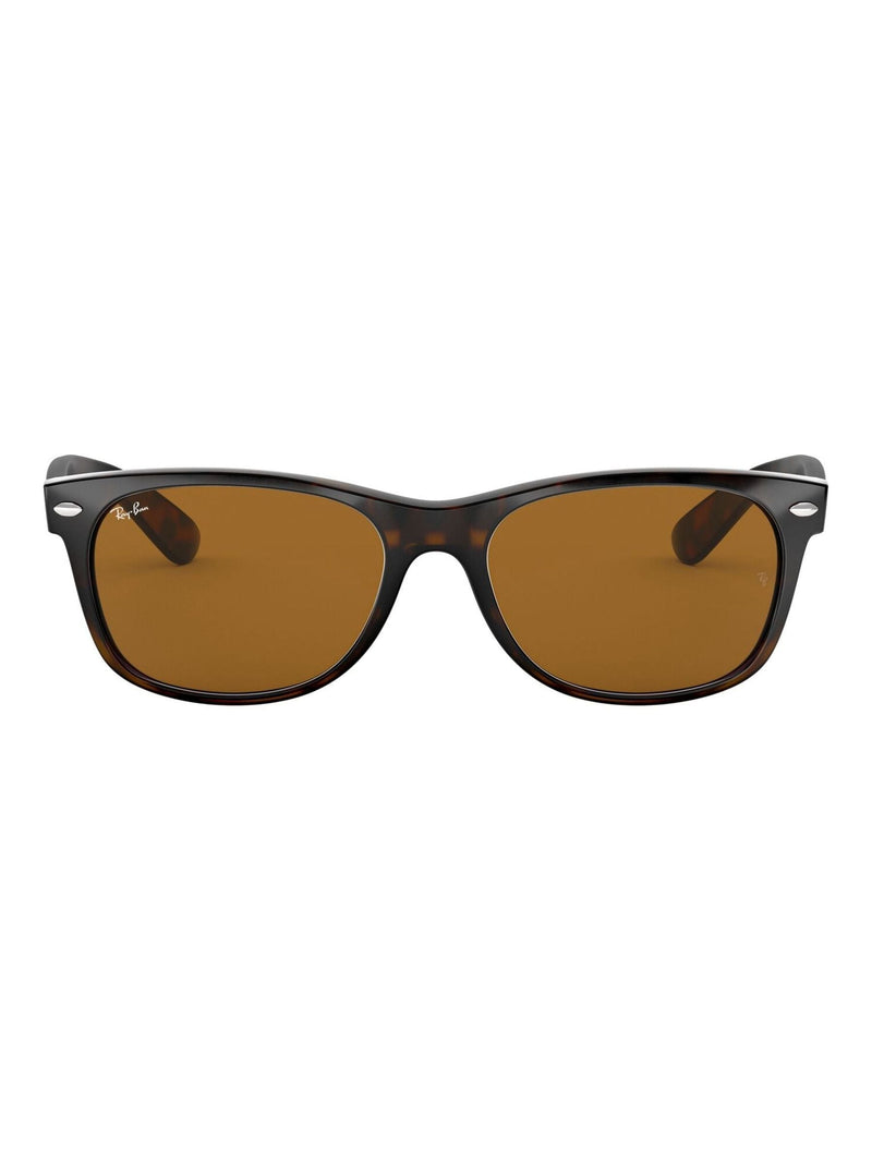 Ray-Ban New Wayfarer Classic sunglasses Havana Brown, imported from the UK