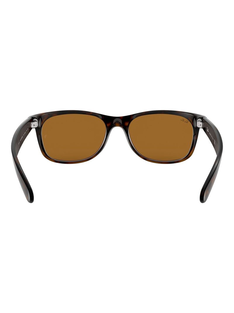 Ray-Ban New Wayfarer Classic sunglasses Havana Brown, imported from the UK